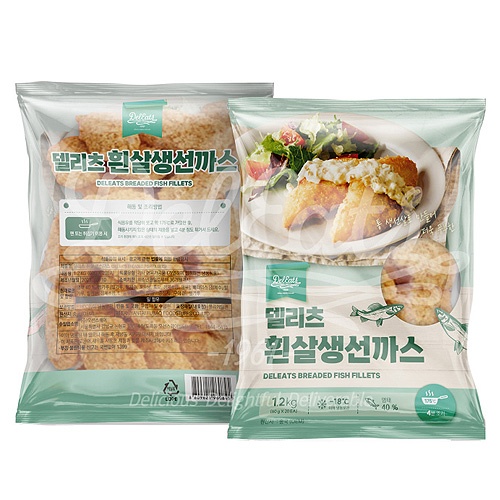 델리츠 흰살생선까스 1.2kg