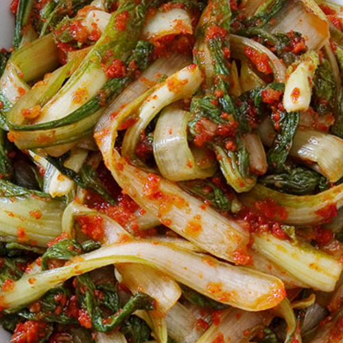 아삭하고 시원한 얼갈이 김치 1kg+1kg