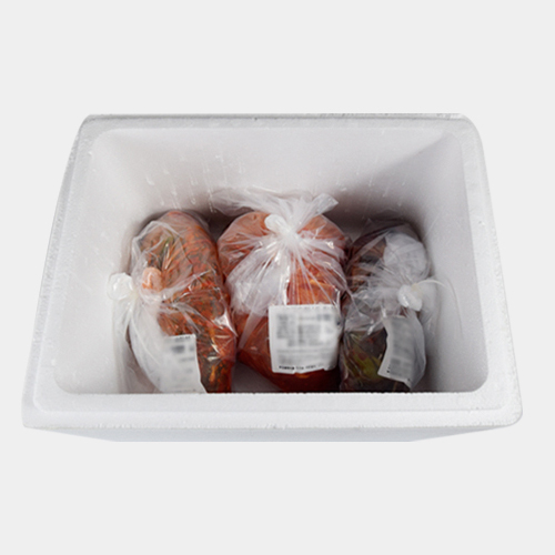 아삭하고 시원한 얼갈이 김치 1kg+1kg