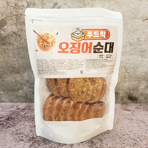 속초 별미 푸드픽 오징어 순대 400g